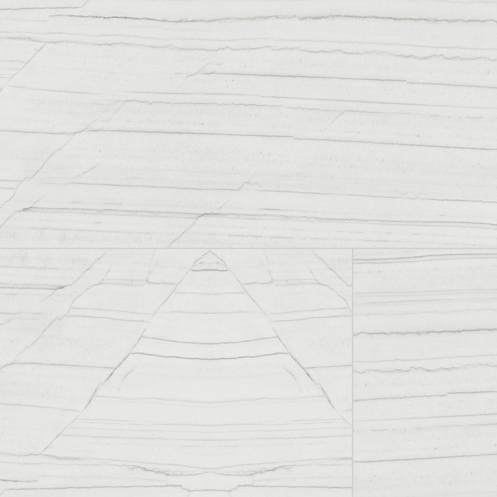 Qualis Ceramica Royal Stoneworks 36X72 Tuscan White Vein Honed