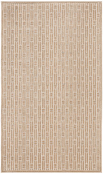 Nourison Home Nourison Washable Charm WCH02 6' x 9' Beige Ivory Modern Indoor Rug - 2' x 3'
