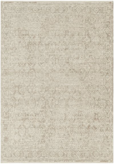Nourison Home Nourison Shadows SHW04 2'2" x 12' Ivory Grey Vintage Indoor Rug - 5'3" x 7'3"