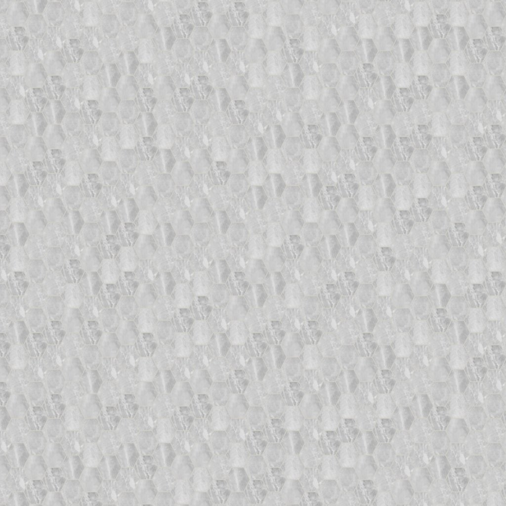 Qualis Ceramica Plata Perla Grigia 2 Hexagon Matte