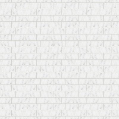 Qualis Ceramica Bianco Venatino 3x6 Polished - Alternating 1/3