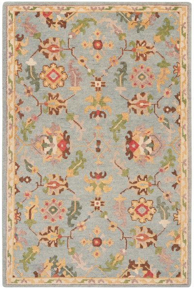 Nourison Home Nourison Tahoe TA13 9'9" x 13'9" Seaglass Traditional Indoor Rug - 5'6" x 8'6"