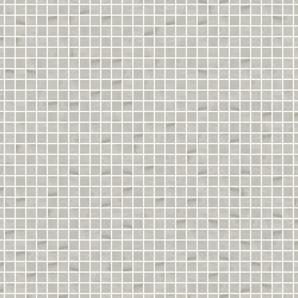 Qualis Ceramica Romance Magical Dark Grey 2X2 Mosaic - Dark Grey