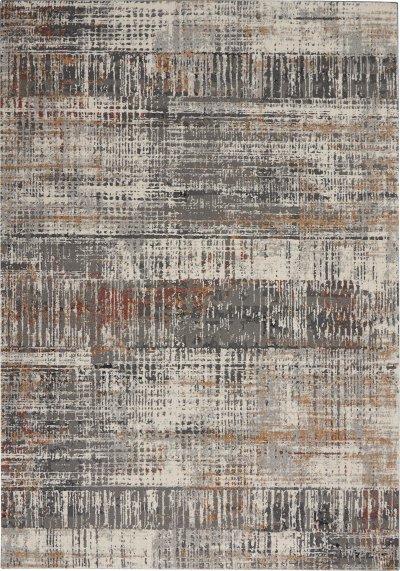 Nourison Home Nourison Tangra TNR04 2'2" x 7'6" Multicolor Modern Indoor Rug - 5'3" x 7'3"