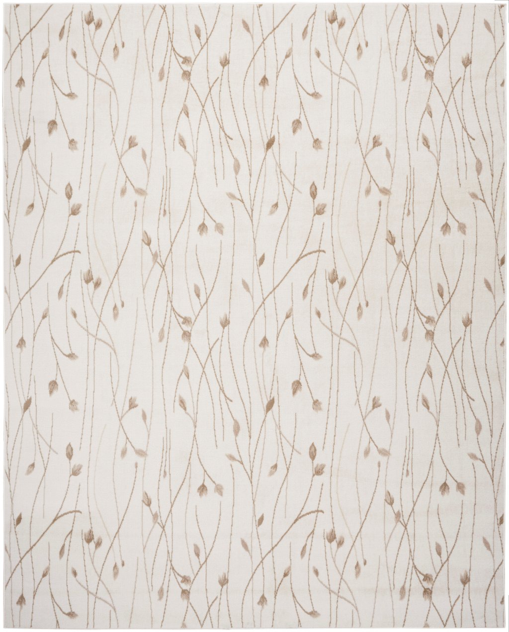 Nourison Home Nourison Grafix GRF15 5'3" x 7'3" Ivory Beige Modern Indoor Rug