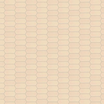 Marble Systems Honey Glossy Picket Ceramic Tile 3x6 - Honey - 3" x 6" x 3/8"