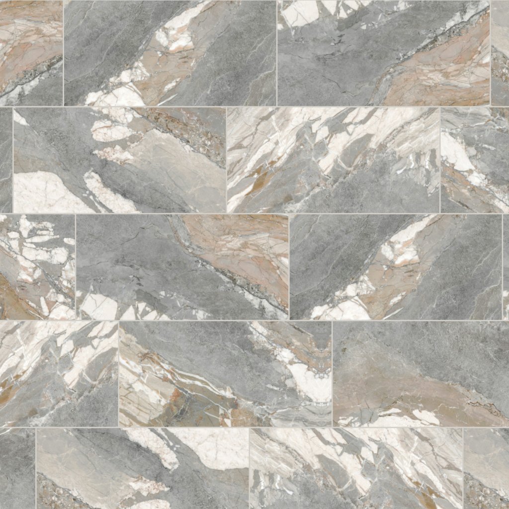 Qualis Ceramica Dynasty 12x24 Grey - Grey