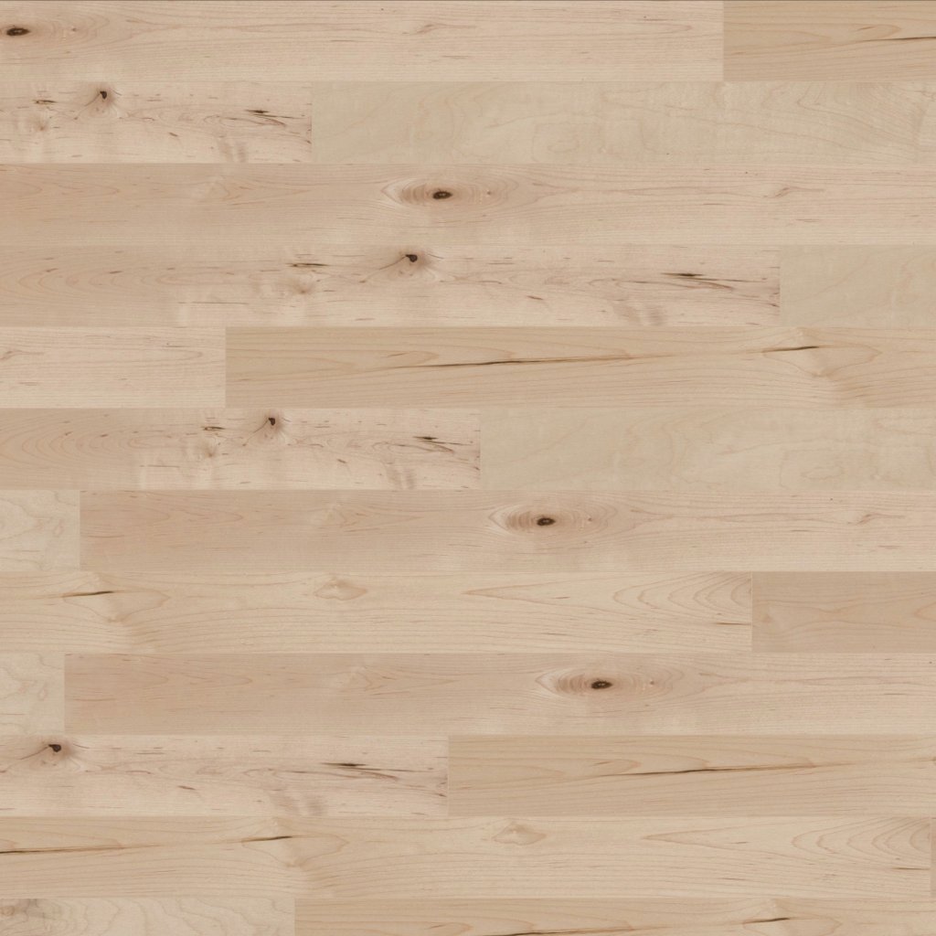 Wickham Hardwood Hard Maple, Naked - Solid 3/4 in. (19mm)