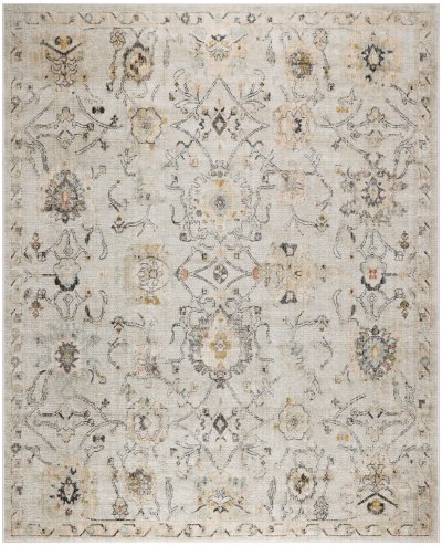 Nourison Home Nourison Oushak Home OUS01 6' x 9' Grey Vintage Indoor Rug - 10' x 14'