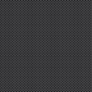 Retro Nero Hexagon Mosaic Tile
