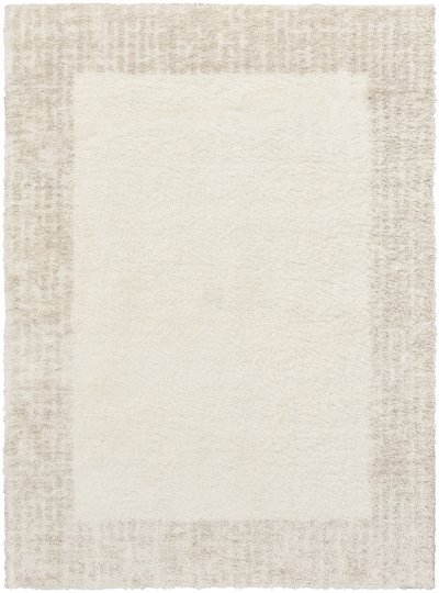 Nourison Home Nourison Pacific Shag PCS02 5'3" x 7'3" Ivory Beige Shag Indoor Rug - 7'10" x 9'10"