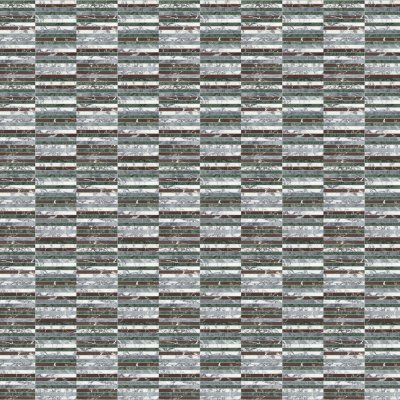 Qualis Ceramica Utopio .5x6 Stacked Tropic Mosaic - 11,65" x 11,8"