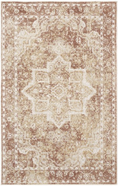 Nourison Home Nourison Astra Machine Washable ASW12 7'10" x 10' Rust Vintage Indoor Rug - 3'3" x 5'