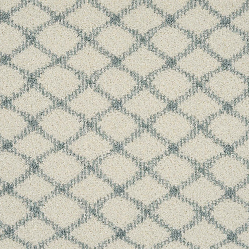 Nourison SHEER LATTICE SHLAT SEA BREEZE