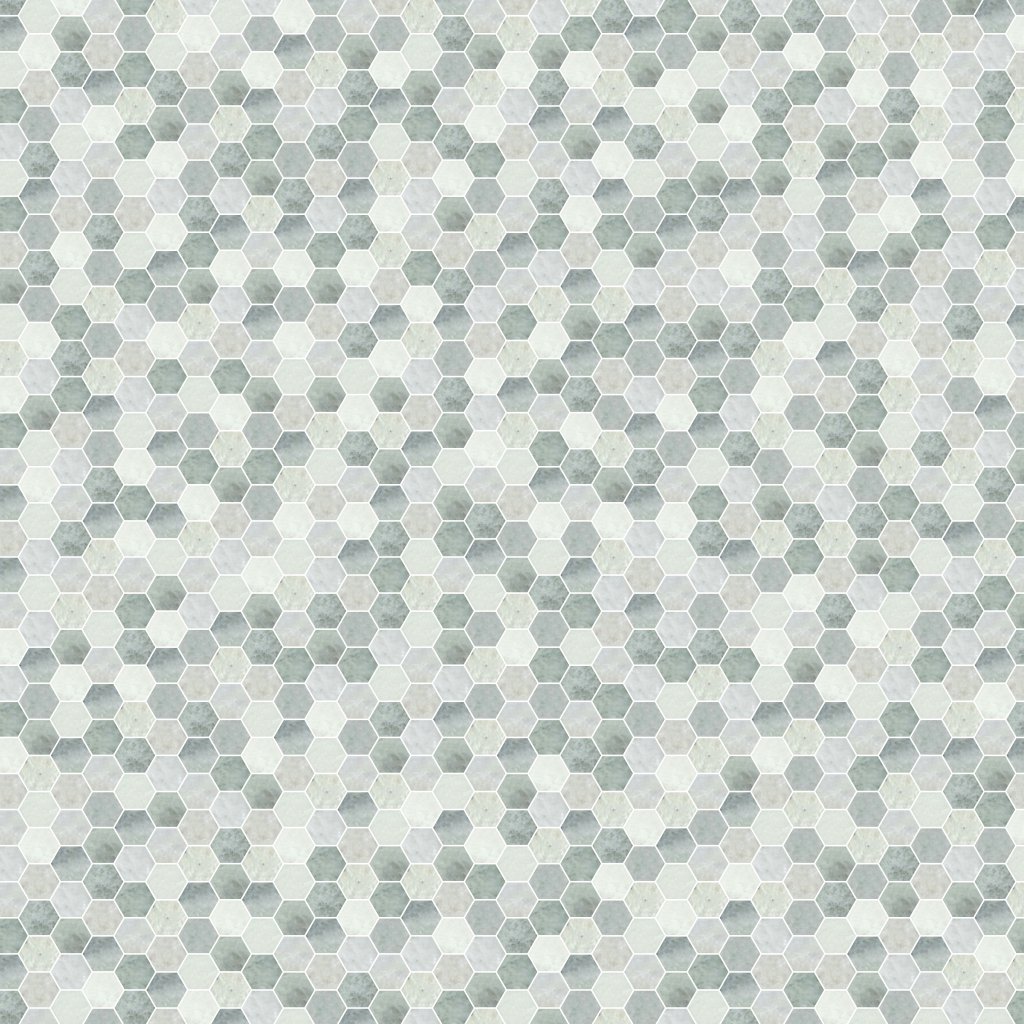 MSI Icelandic Green 2" Hexagon Mosaic Tile