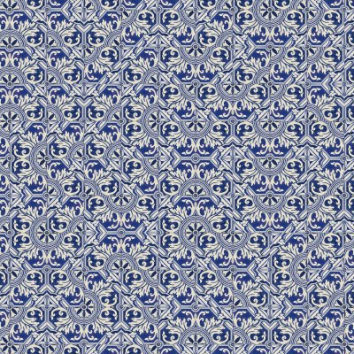 Marble Systems Kaleidoscope Glazed Ceramic Tile 6x6 - Kaleidoscope - 6" x 6" x 3/8"