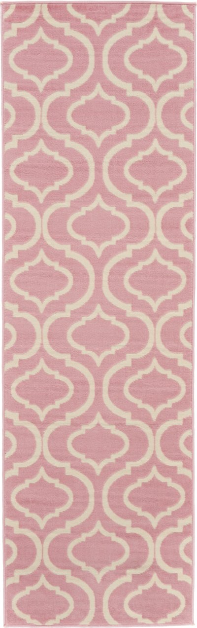 Nourison Home Nourison Jubilant JUB19 7' x 10' Pink Contemporary Indoor Rug - 2'3" x 7'3"