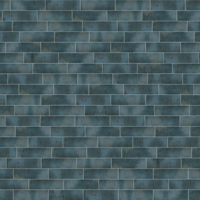 Qualis Ceramica Miami South Beach Blue - Random Length