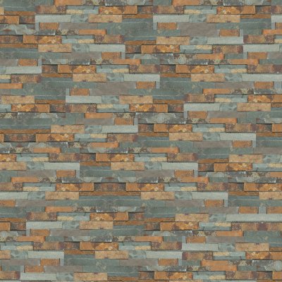 Qualis Ceramica Ledger Stone 6x24 Split Face - Random Length