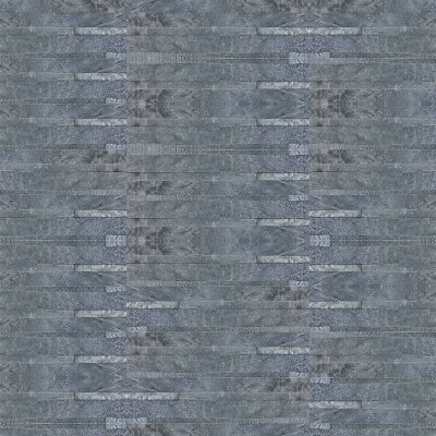 Qualis Ceramica Ledger Stone 6x24 Split Face - Grid