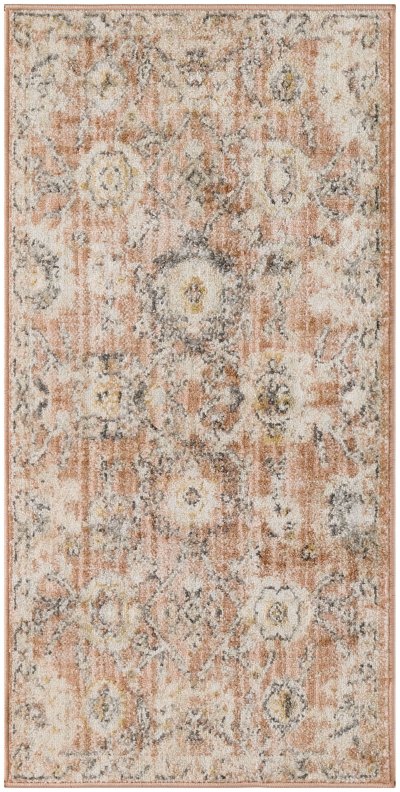 Nourison Home Nourison Oushak Home OUS01 2' x 6' Rust Vintage Indoor Rug - 2' x 4'