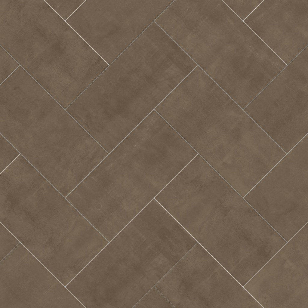 Daltile Chord Baritone Brown, Rectangle, 12X24, Matte - Baritone Brown