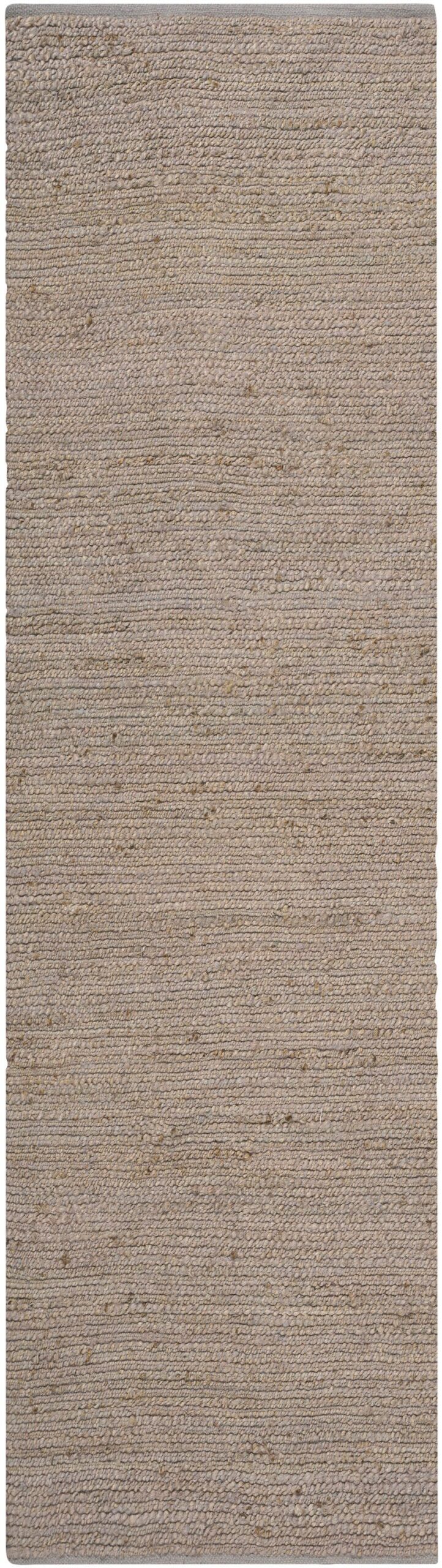 Nourison Home Nourison Natural Jute NJT01 2'3" x 8' Grey Farmhouse Indoor Rug