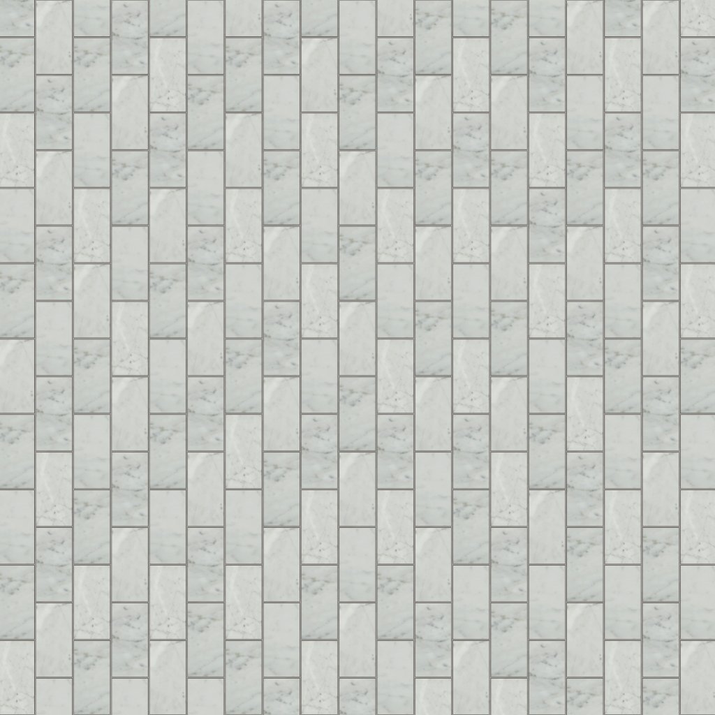 MSI Carrara White Subway Tile 3X6 - White-Cool