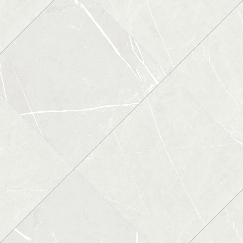 Daltile Ravel Platinum, Square, 32X32, Polished - Platinum