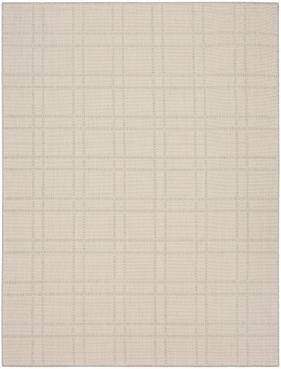 Nourison Home Nourison Horizon Indoor/Outdoor HOZ04 3' x 5' Grey Modern Rug - 10' x 14'