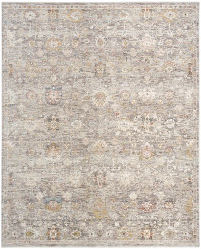 Nourison Home Nourison Heirloom Blend HBL05 3'11" x 5'10" Grey Vintage Indoor Rug - 5'3" x 7'10"