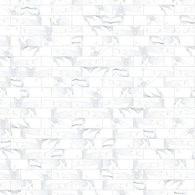 Qualis Ceramica Carrara 3X9W Carrara - Alternating 1/3