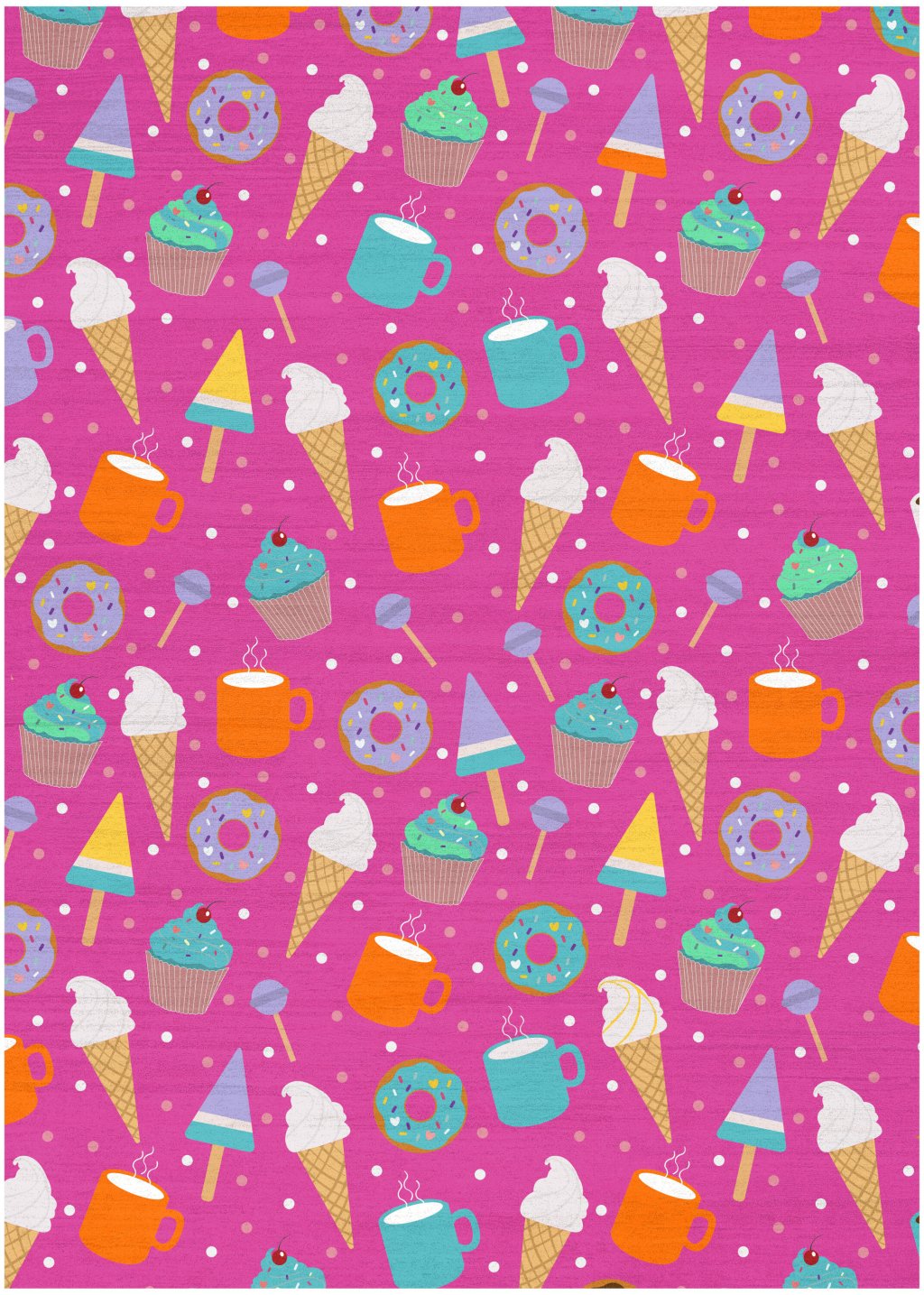 Nourison Home Nourison Imagination IMA19 6'6" x 9'2" Pink Multicolor Kids Indoor Rug