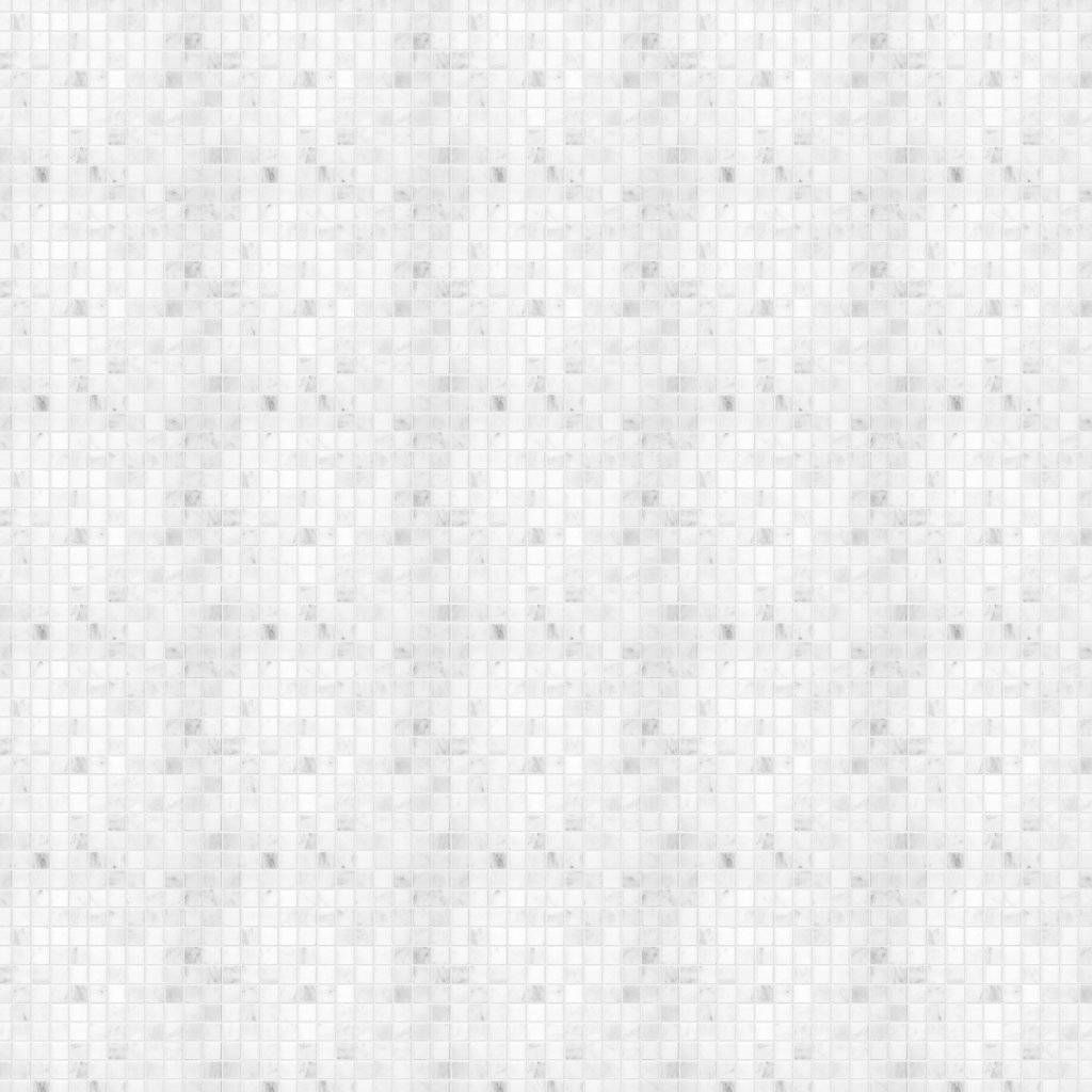 Qualis Ceramica Bianco Venatino 1x1 Polished Mosaic