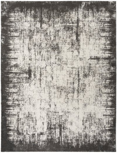 Nourison Home Nourison Desire DSR05 2'3" x 7'6" Grey Ivory Modern Indoor Rug - 9' x 12'