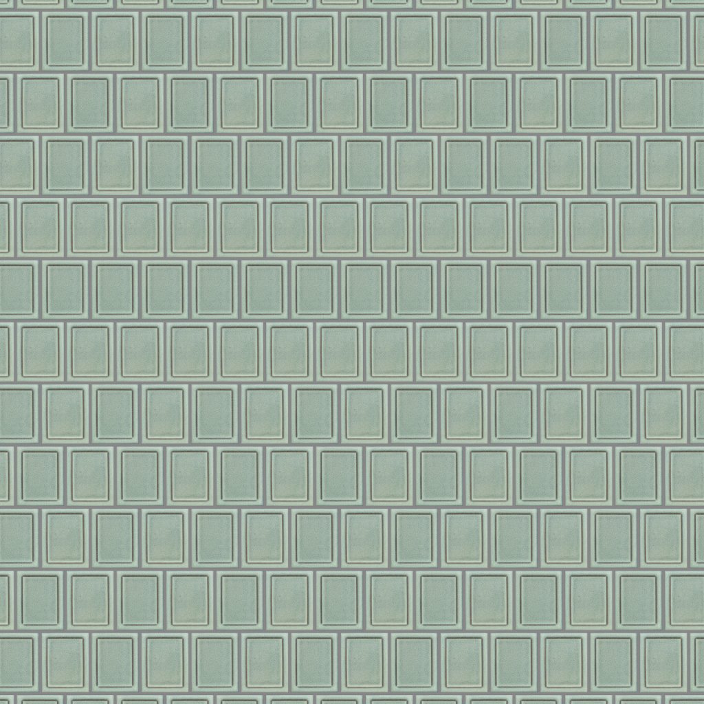 Emser Tile CUADRO FRAME GLOSSY MOSAIC /-POR - Sky
