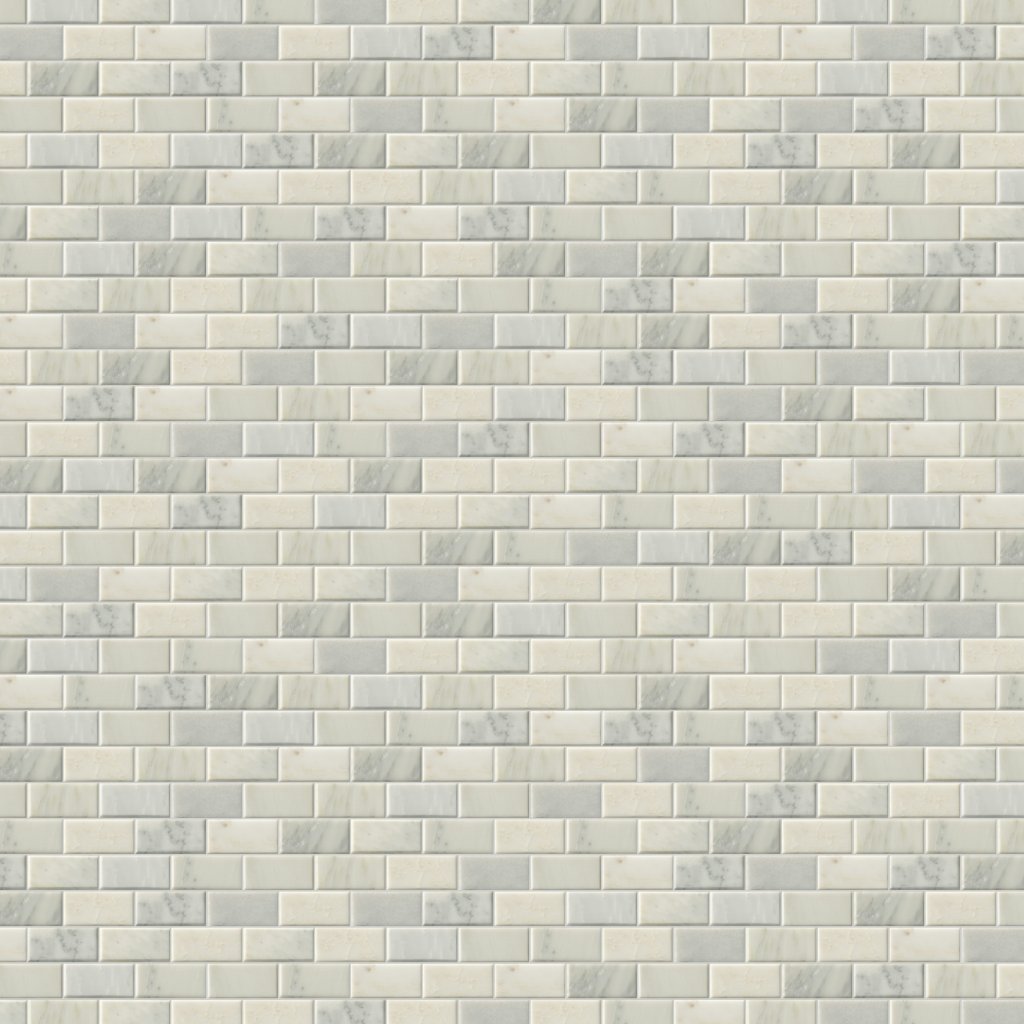 MSI Greecian Beveled Subway Tile 2X4 - White
