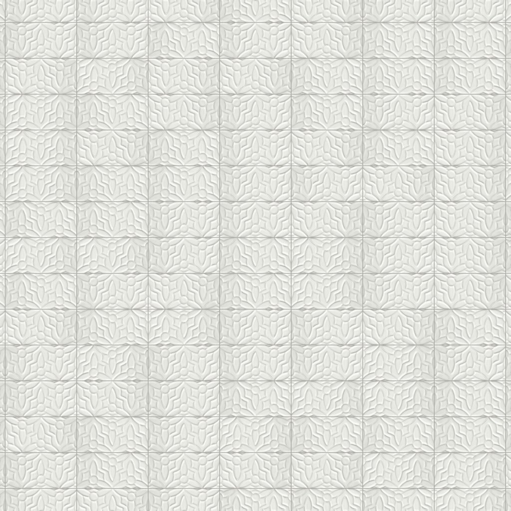 Marble Systems Tulum White Glossy Barcelona Ceramic Accent Tiles 4x8 - Tulum White