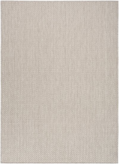 Nourison Home Nourison Horizon Indoor/Outdoor HOZ02 6' x 9' Grey Modern Rug - 4' x 6'