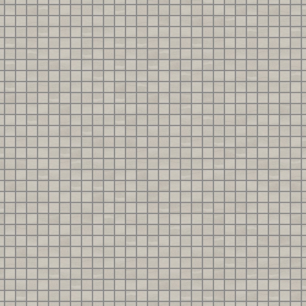 Emser Tile STONE FUSION GRAY MATTE MOSAIC /-POR - Gray