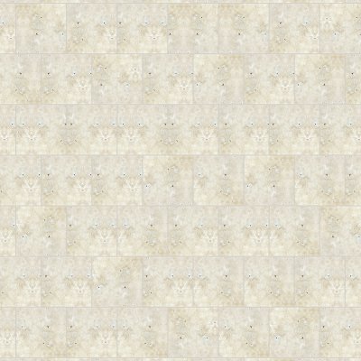 Qualis Ceramica Ivory 8x8 - Alternating 1/2