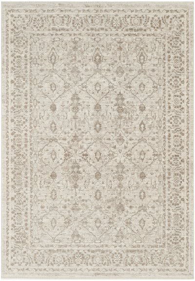 Nourison Home Nourison Shadows SHW04 2'2" x 12' Ivory Grey Vintage Indoor Rug - 3'11" x 5'11"