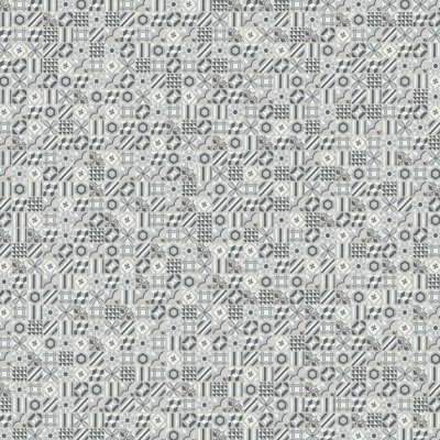 Qualis Ceramica Form 8x8 Tide Deco Blend - 8"x8"