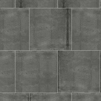 Qualis Ceramica Industria 24x24 Graphite - Alternating 1/3