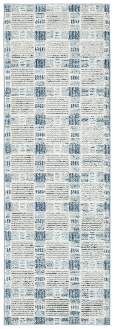 Nourison Home Nourison Nordic NRC14 2' x 6' Blue Modern Indoor Rug - 2' x 6'