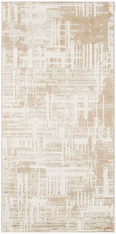 Nourison Home Nourison Dekor DEK11 4' x 6' Ivory Taupe Modern Indoor Rug - 2' x 4'
