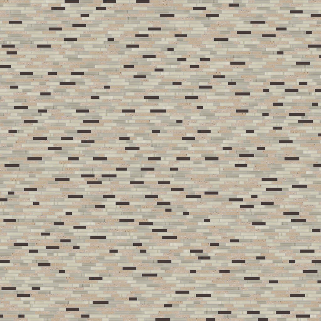 American Olean Color Appeal - Canyon Trail Blend, Random, 5/8, Glass (C138) - Canyon Trail Blend