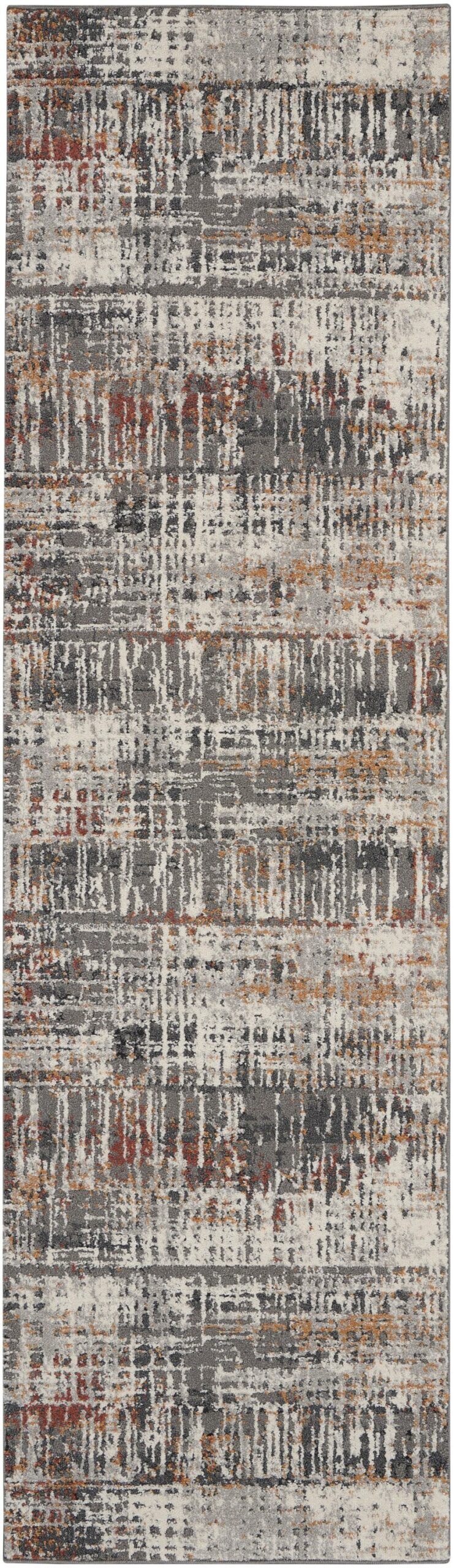 Nourison Home Nourison Tangra TNR04 2'2" x 7'6" Multicolor Modern Indoor Rug