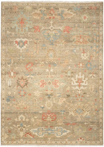 Nourison Home Nourison Heritage Vine HTV04 12' x 15' Charcoal Vintage Indoor Rug - 8' x 10'