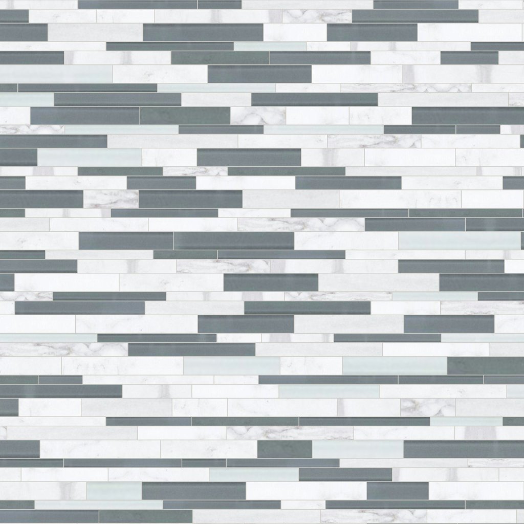 Qualis Ceramica Linear Iceland Mosaic